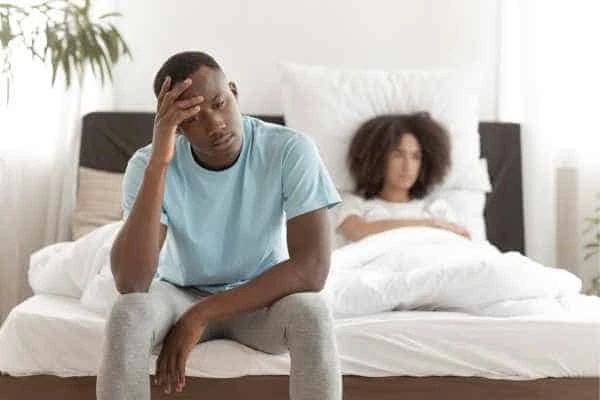 Man upset about ED symptoms Maidenhead