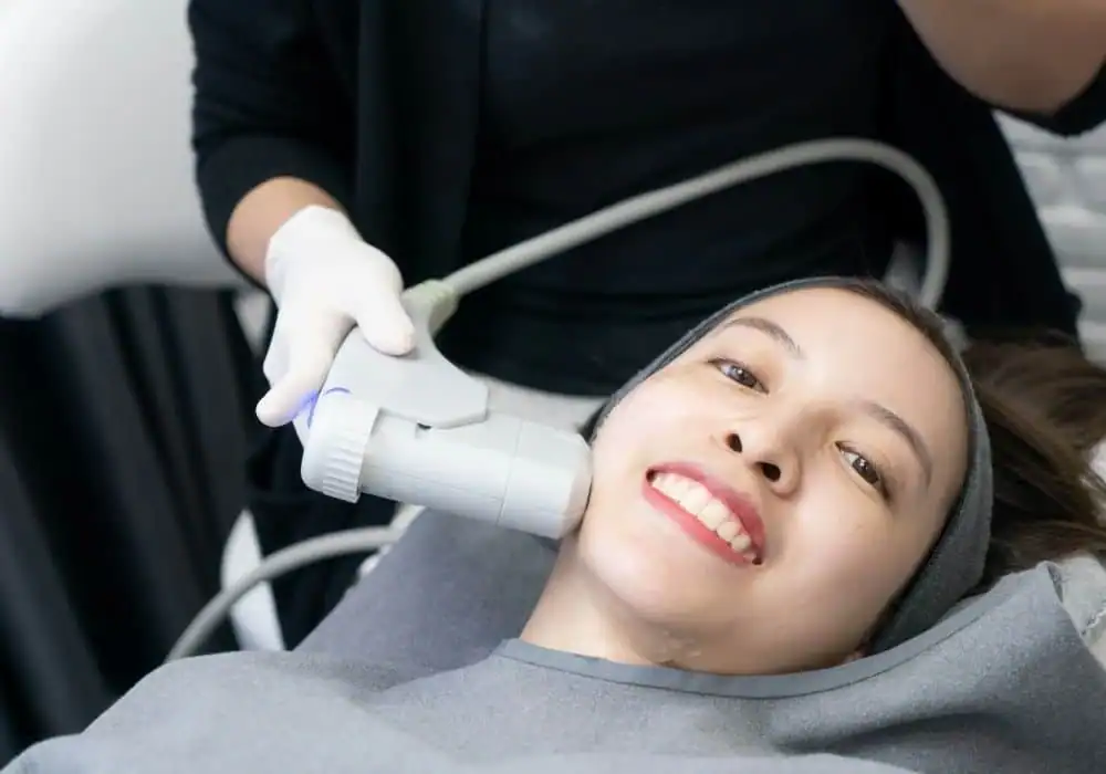 HIFU treatment Maidenhead in progress