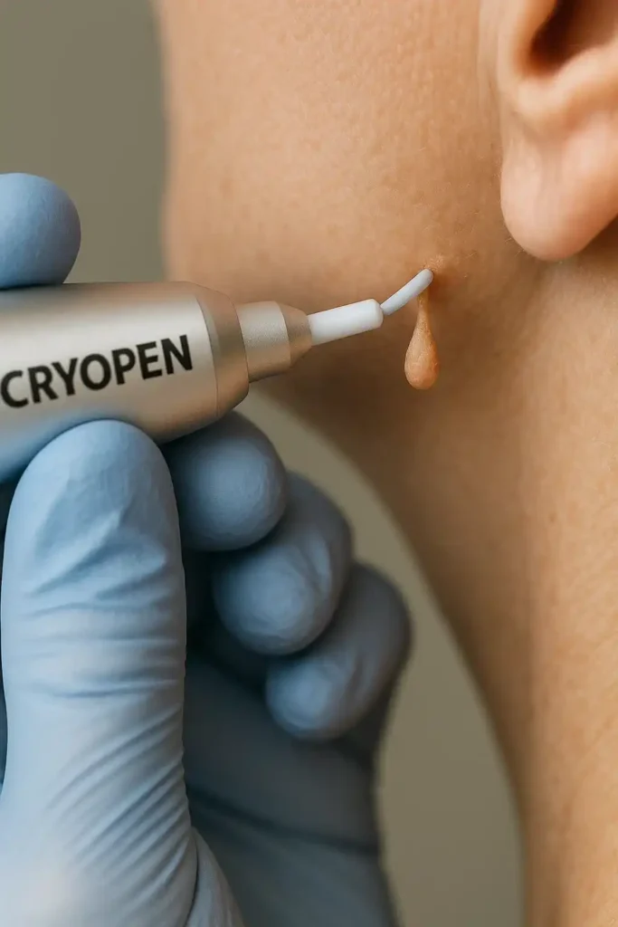 Cryopen for skin tags removal Maidenhead speak to our team today!