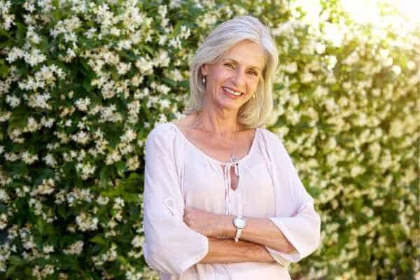 Older woman happy with urinary incontinence treatment Maidenhead