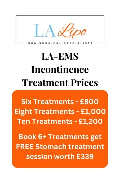 LA-EMS Incontinence Treatment Prices Maidenhead