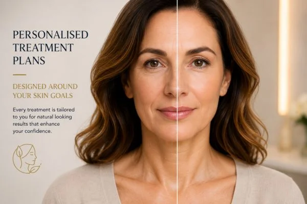 Before and after results of Collagen Lift Therapy Maidenhead